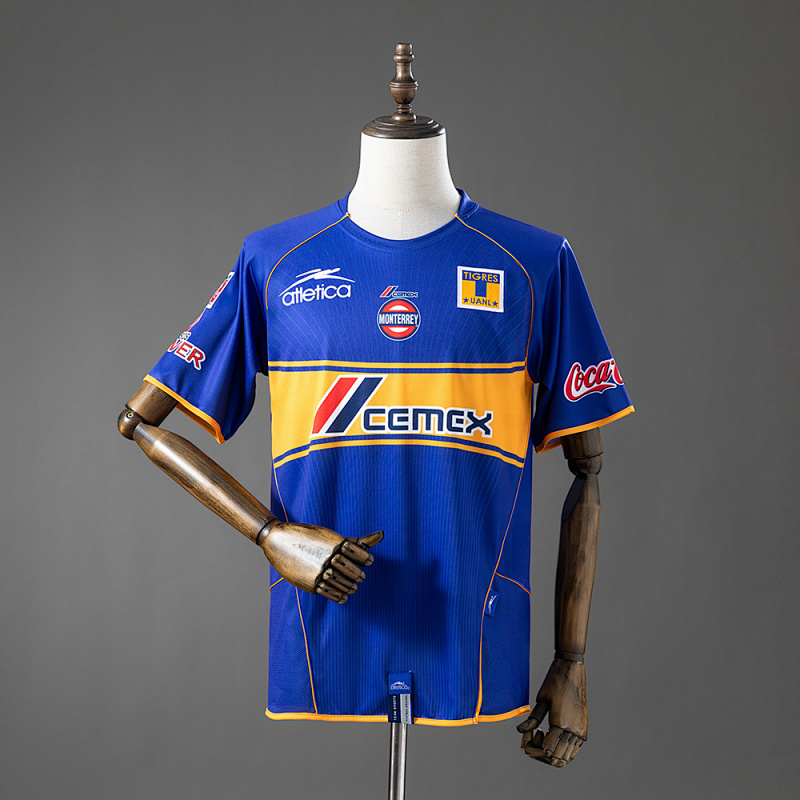 Camiseta Retro Tigres UANL 05-06 Visitante S-XXL